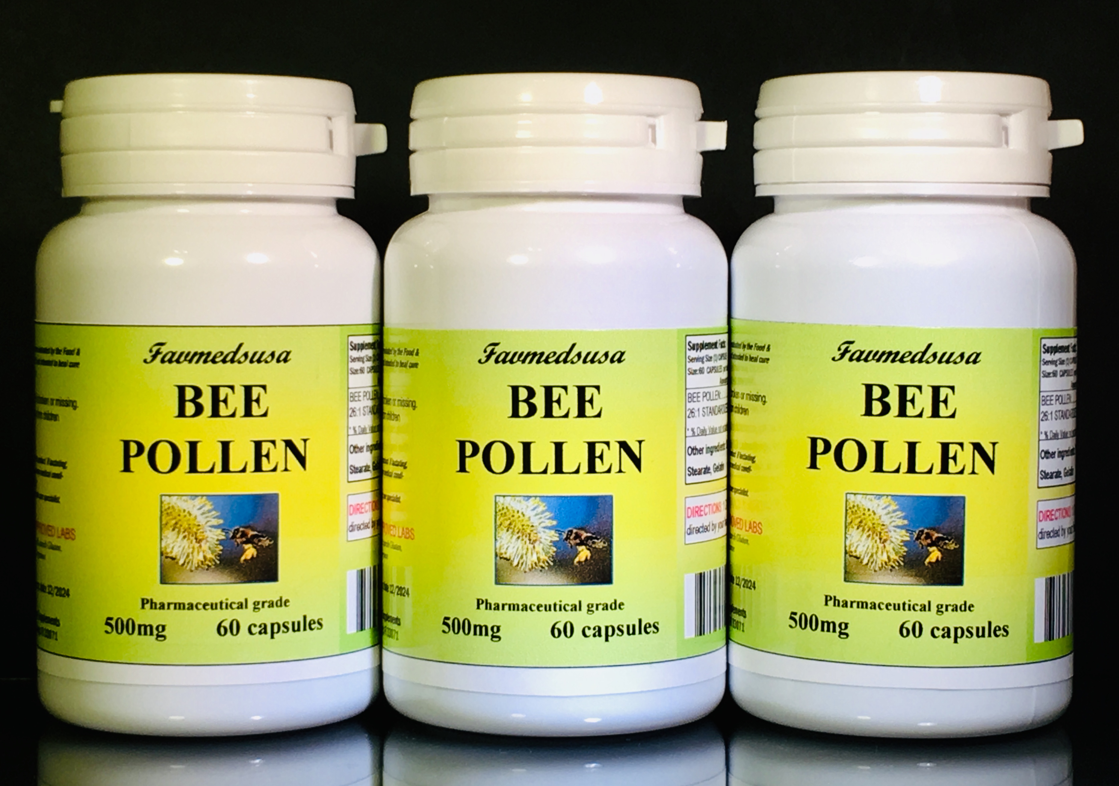 bee pollen vitamins