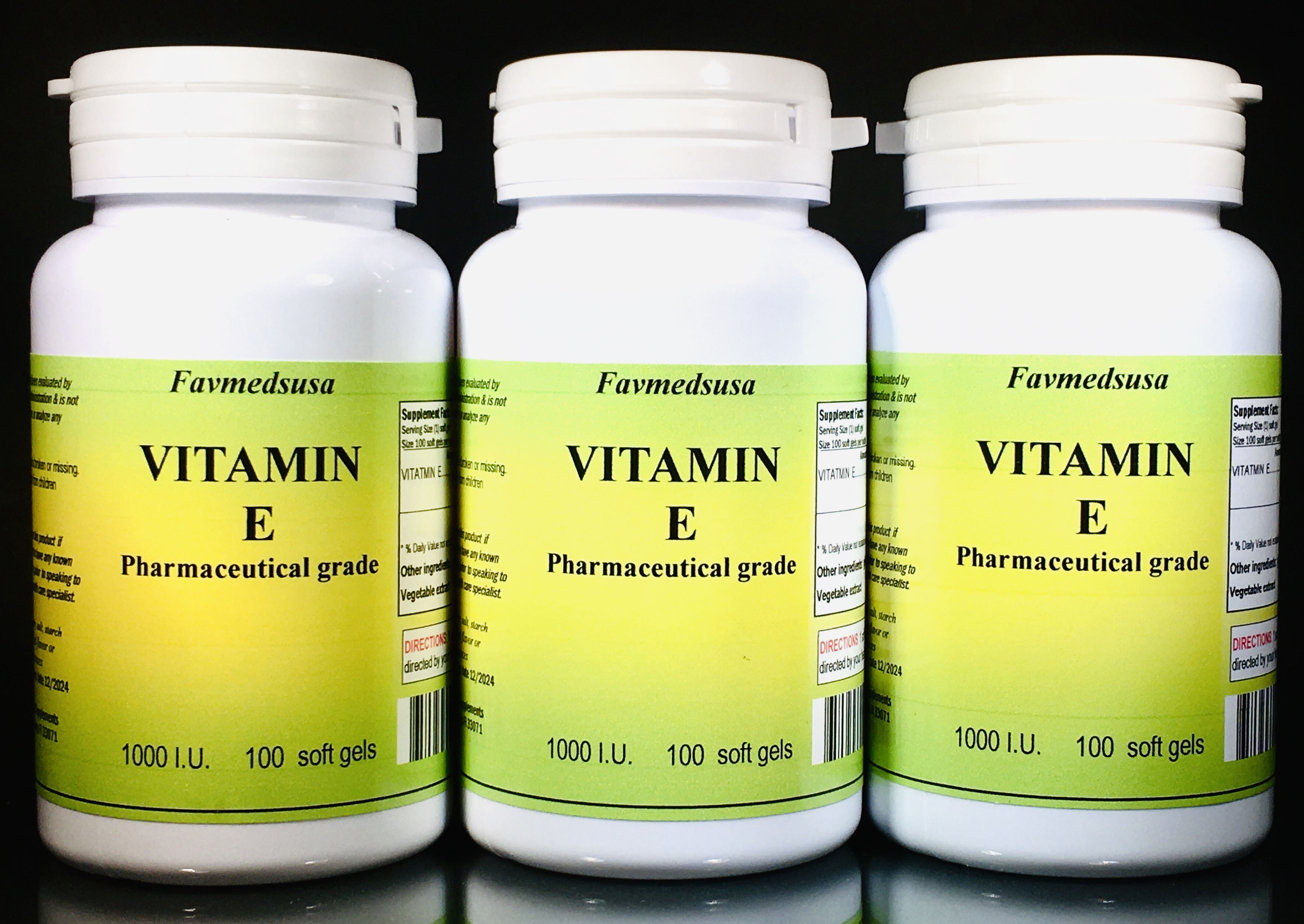 Vitamin e, 60 Capsules.